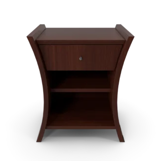 Bedside Table African Cherry