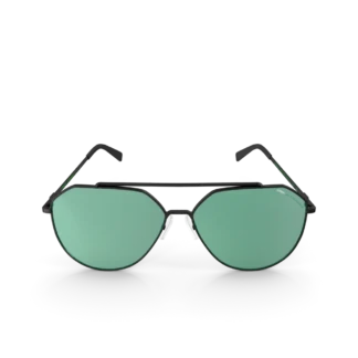 Green and Black Glasses