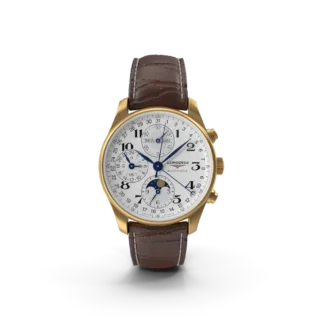 Brown Leather Belt Watch